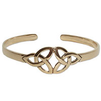 10015 - Bronsarmband med Keltiskt motiv