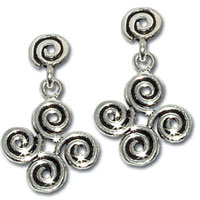 3047 - Silverörhängen Keltiska