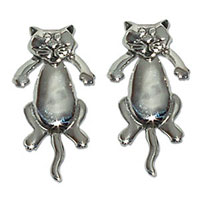 3107 - Silverörhängen Katter