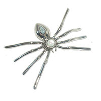 2133 - Silverhänge Spindel med sten