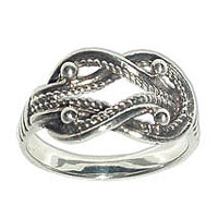 4040 - Silverring Tälgekvinnans ring