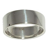 4123 - Silverring Slät