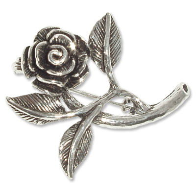 2312-Silverbrosch Gotlandsrosen