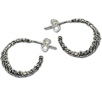 3054 - Silverörhängen Vikingacreoler