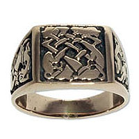 9050 - Bronsring Keltisk klackring