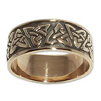 9067 - Bronsring med Keltiskt motiv