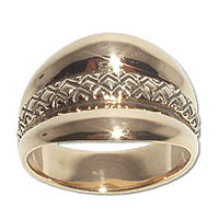 9075 - Bronsring Vikingaring