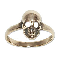 9134 - Bronsring Dödskalle