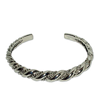 5005 - Silverarmband Stelt Vikingaarmband