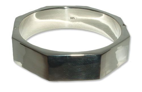 5024 – Silverarmband Slät