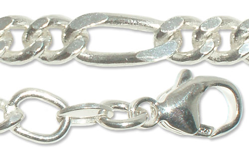6025 - Silverkedja Figaro.