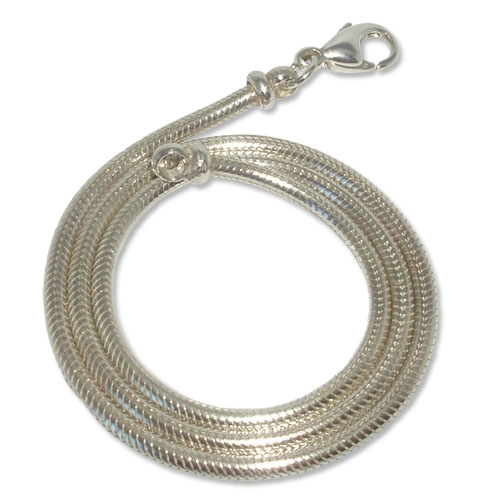 6124 - Silverkedja Orm länks