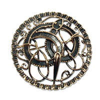 7172 - Bronshänge  Keltisk Orm