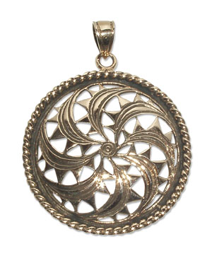 7177-Bronshängen Solhjulet från Sandastenen