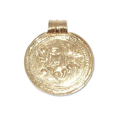 719-Guldhänge 18 k Brakteat