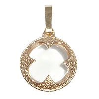 720 - Guldhänge 18k Fardhemssmycket liten modell