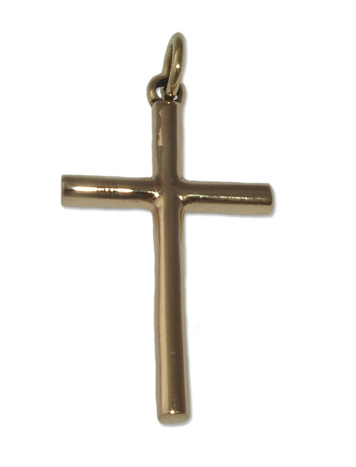 7302- Bronshänge  kors blankslipad.