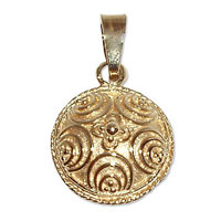 742 - Guldhänge 18k Sköld