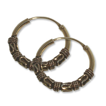 8047 - Bronsörhängen Creoler