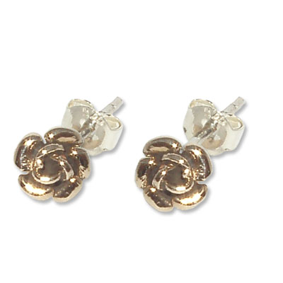 8173 - Bronsörhängen Gotlandsrosen.