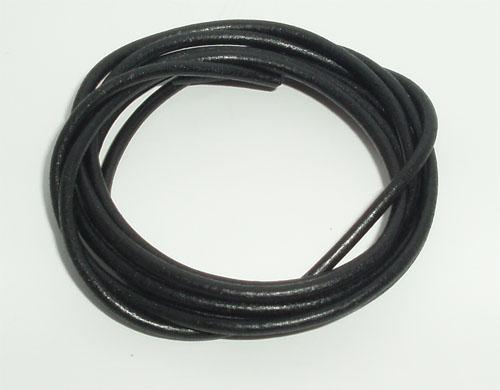 Svart Läderband