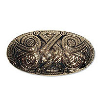 13023-Bronsbrosch Keltiskt Sköld