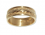 126 - Guldring 18k  Flätringvikingastil 