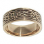9037 - Bronsring med Keltisk motiv