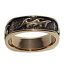 9051 - Bronsring med Tribal
