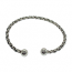 5017 - Silverarmband Stelt Vikingaarmband