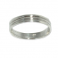 4164 - Silverring Modern design.