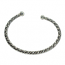 5004 - Silverarmband Stelt Vikingarmband.