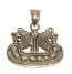 7025-Bronshänge Vikinga drake skeppsmotiv