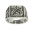 4051 - Silverring Keltisk Klackring