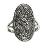 4023 - Silverring med Keltiskt motiv