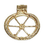 759 - Guldhänge 18k Solhjul från Sjonhem