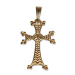 760 - Guldhänge 18k Keltiskt Kors