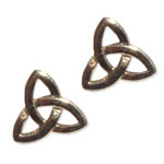 8176 - Bronsörhängen Keltiskt Häxtecken Insticksmodell