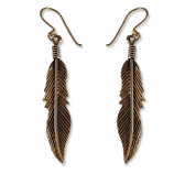 8202 - Bronsörhängen Fjäder