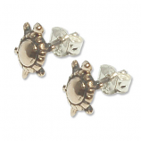 8180 - Bronsörhängen Sköldpadda 